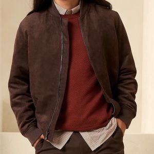 Banana Republic Factory Rocco Vegan Bomber jacket